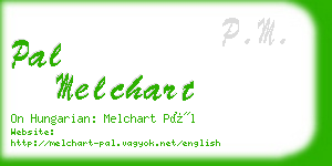 pal melchart business card